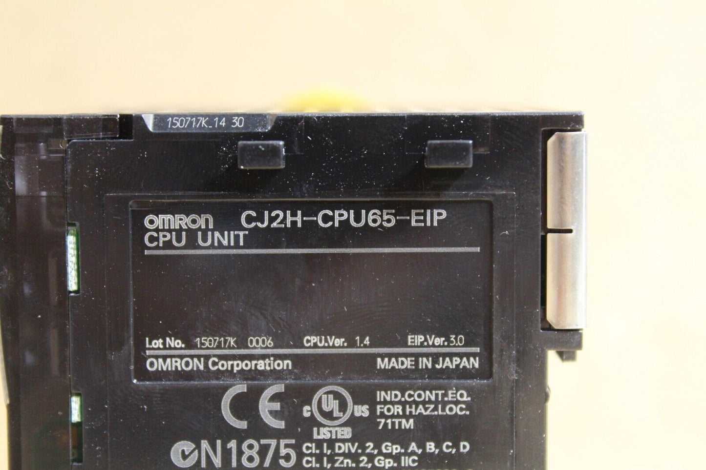 Omron CJ2H-CPU65-EIP Programmable Controller