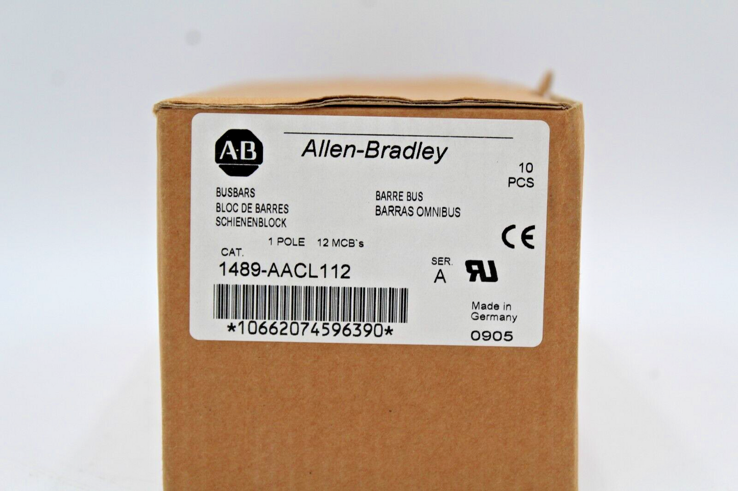 Allen-Bradley 1489-AACL112 Barre Busse Block (1PC)