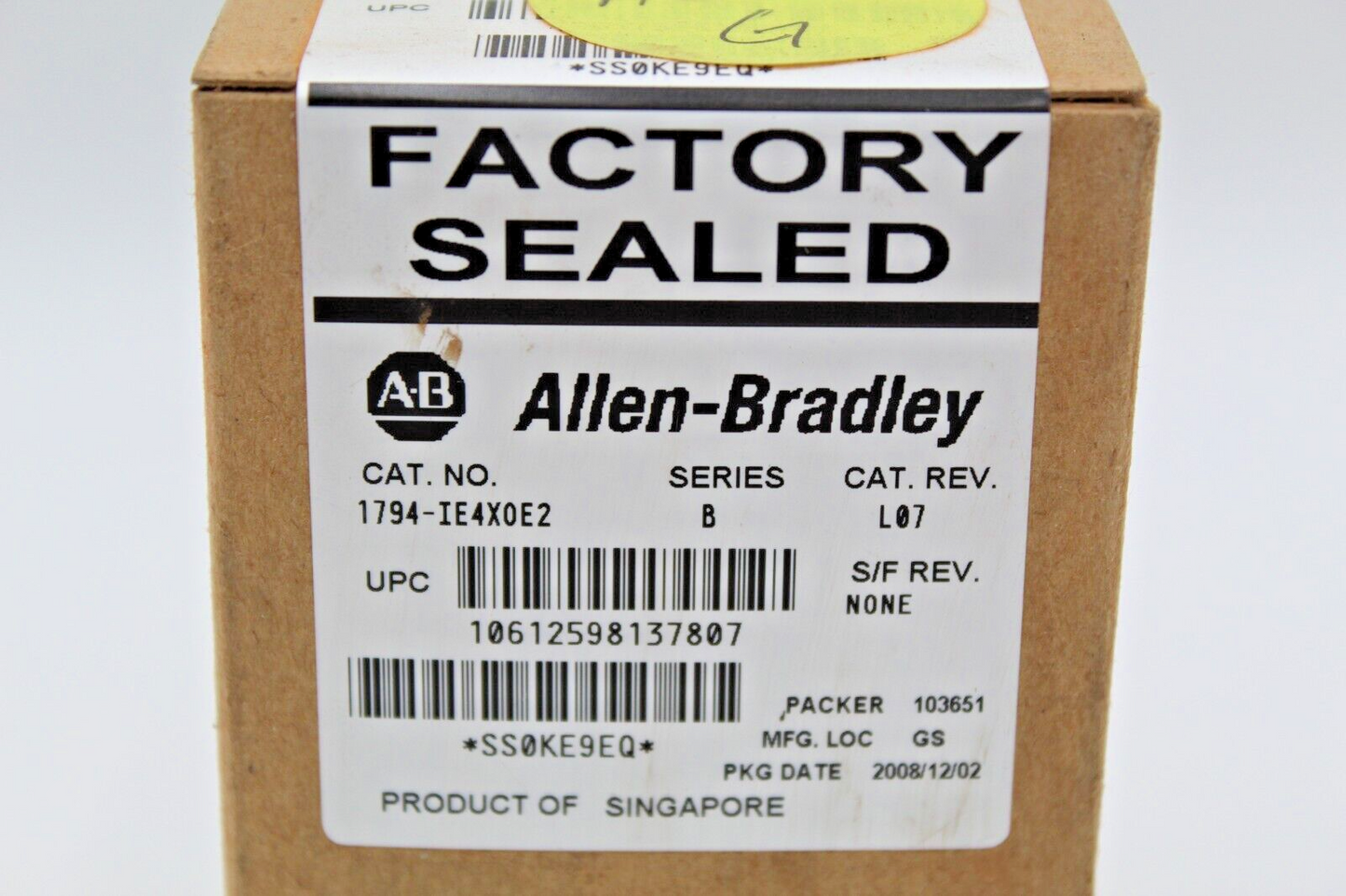 Allen-Bradley 1794-IE4X0E2 Flex I/O Analog Module