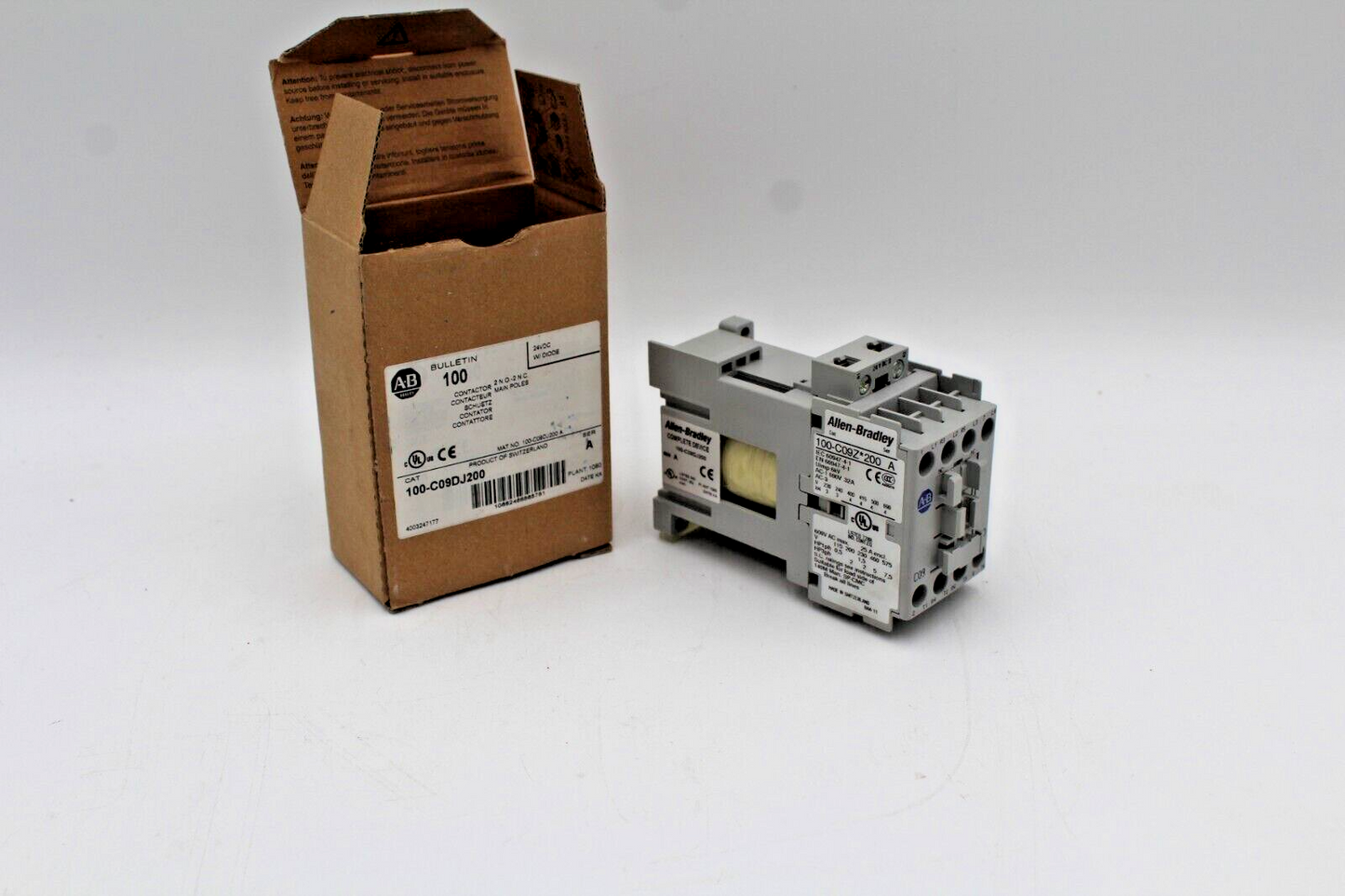 Allen-Bradley 100-C09DJ200 24VDC Contactor