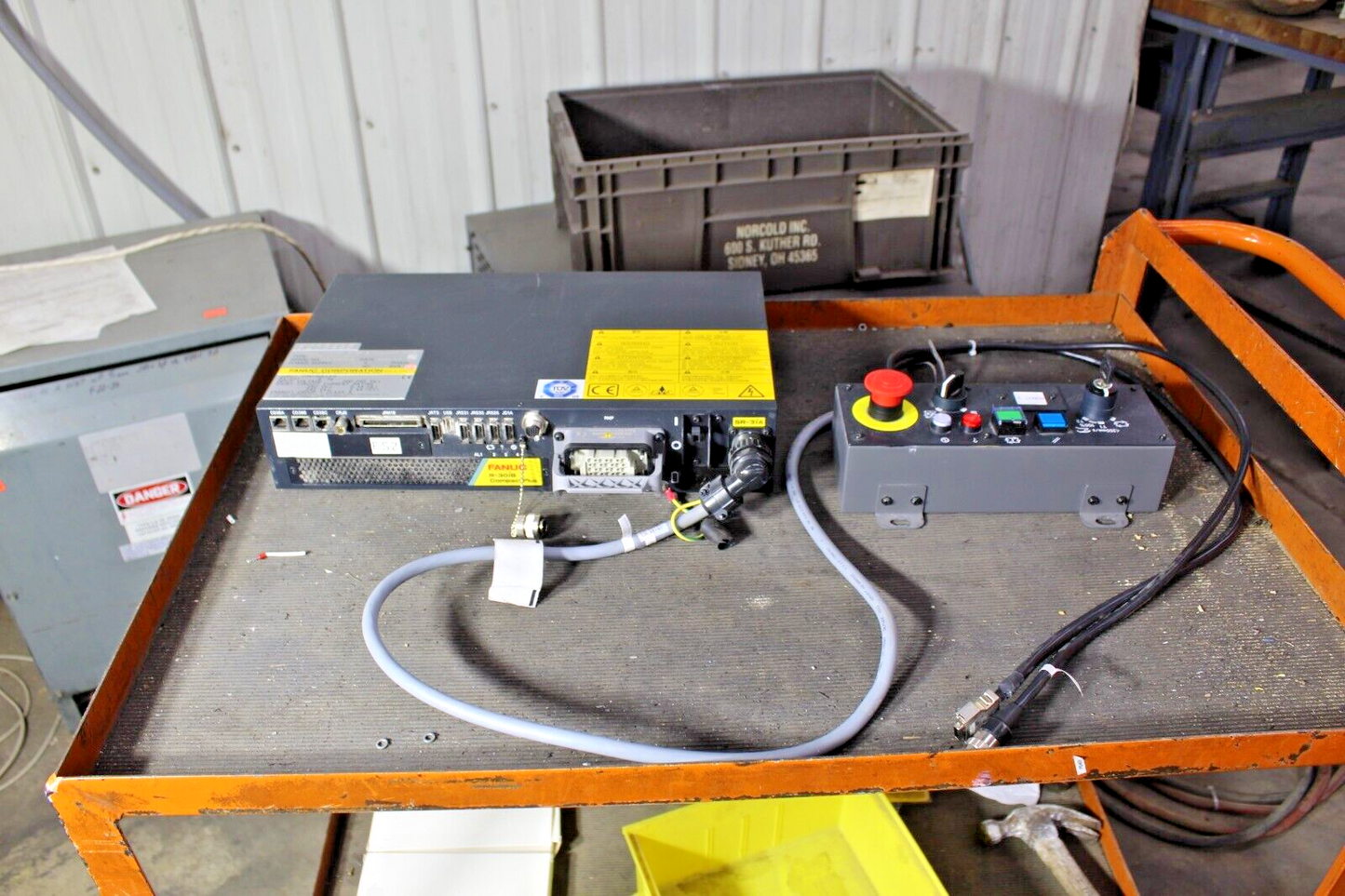 Fanuc Robot SR-3ia Scara w/Matching R-30ib Controller and Pendant 09-2020 200hrs
