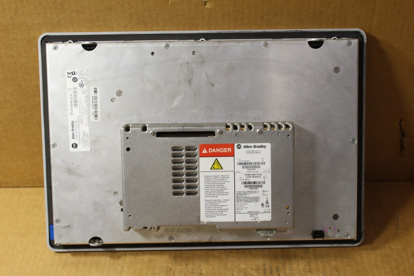 Allen-Bradley PanelView Plus 1250 2711P-K12C4A2 Operator Interface Panel