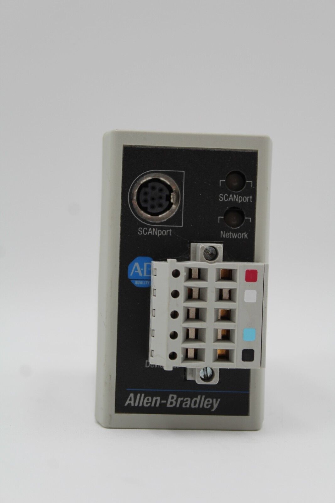 Allen-Bradley 1203-GK5 DeviceNet Communications Module (Broken Din Rail Mount)