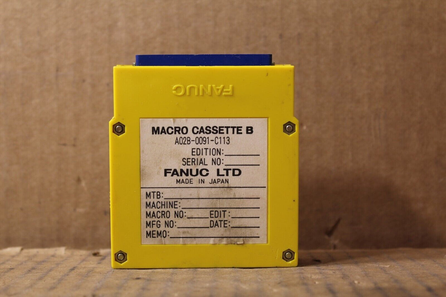 Fanuc A02B-0091-C113 Micro Cassette B