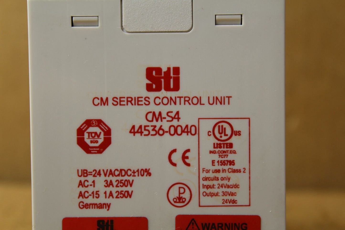 Sti CM-S4 44536-0040 Control Unit