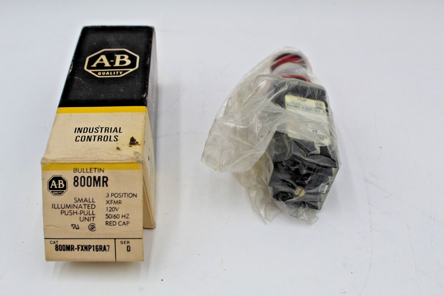 Allen-Bradley 800MR-FXNP16RA7 Illuminated Push Button