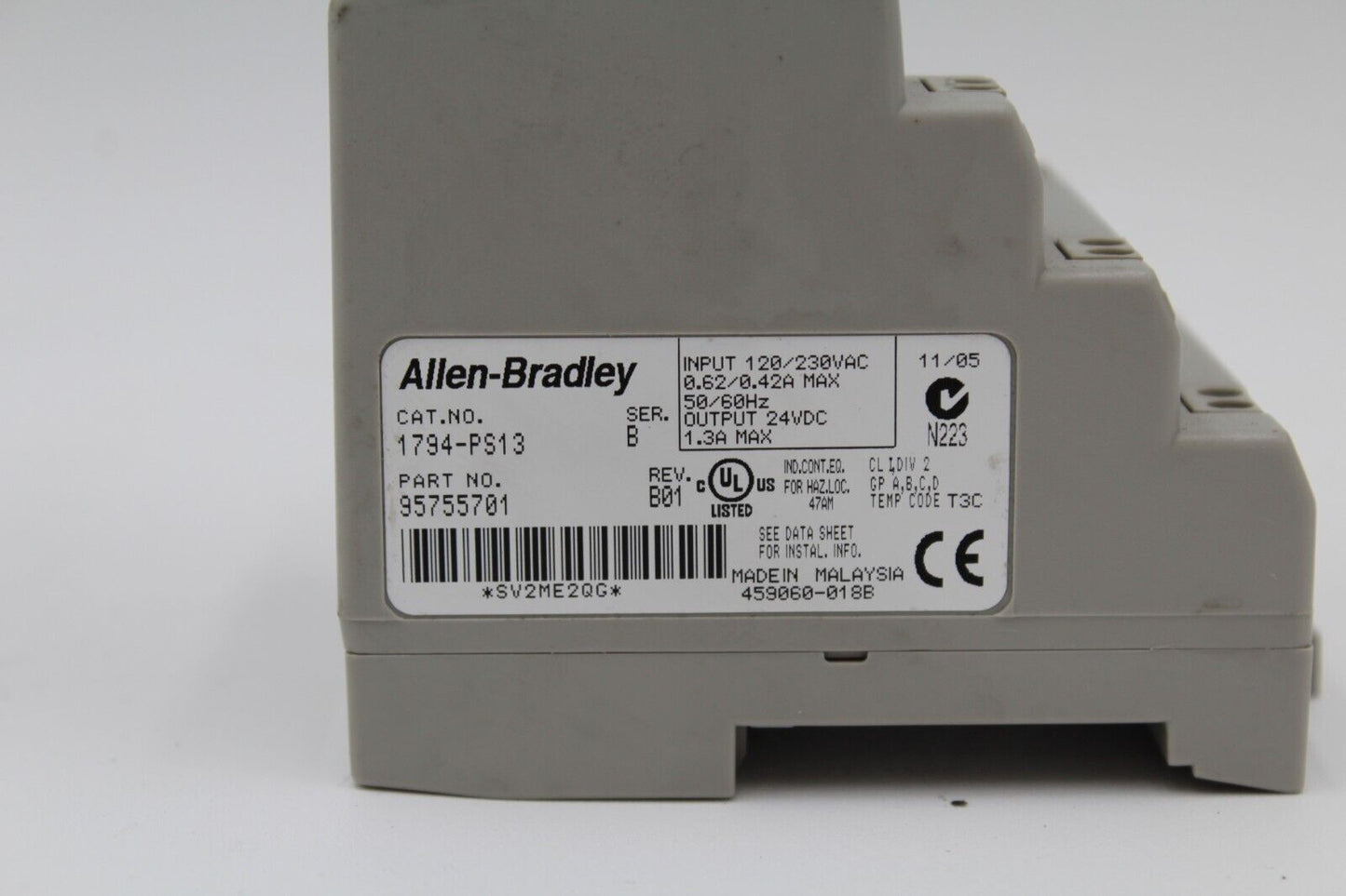 Allen-Bradley 1794-PS13 Flex I/O VDC Power Supply