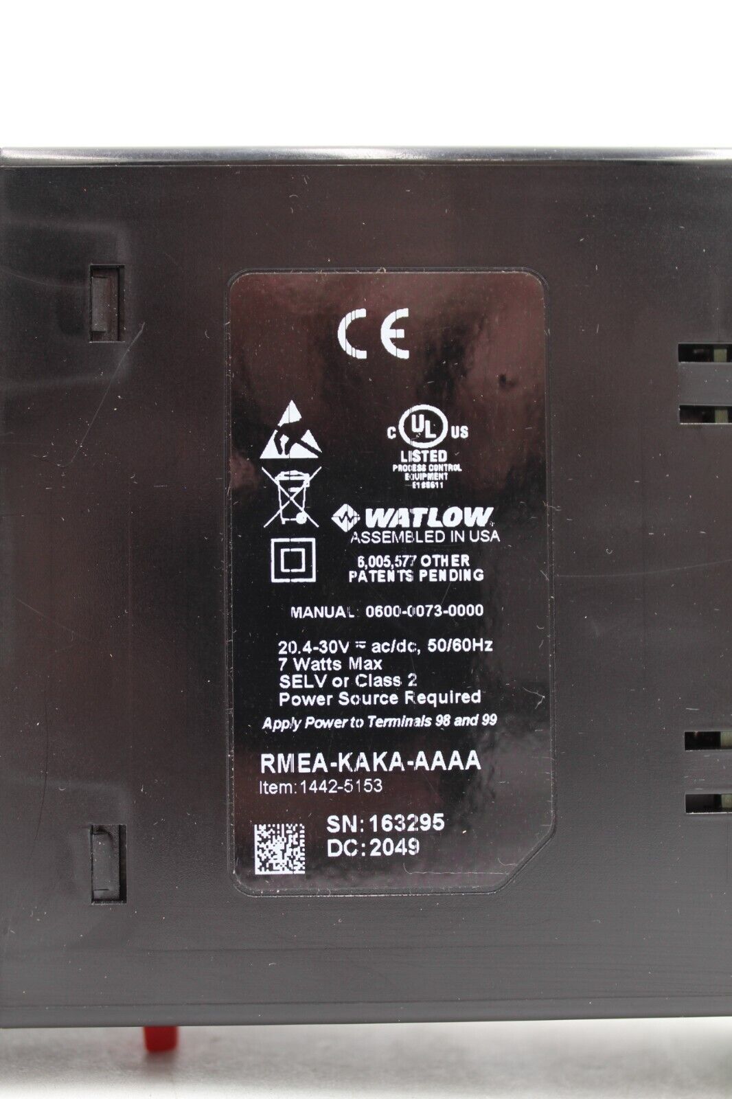 Watlow RMEA-KAKA-AAAA EZ-ZONE Standard Bus Communication Module