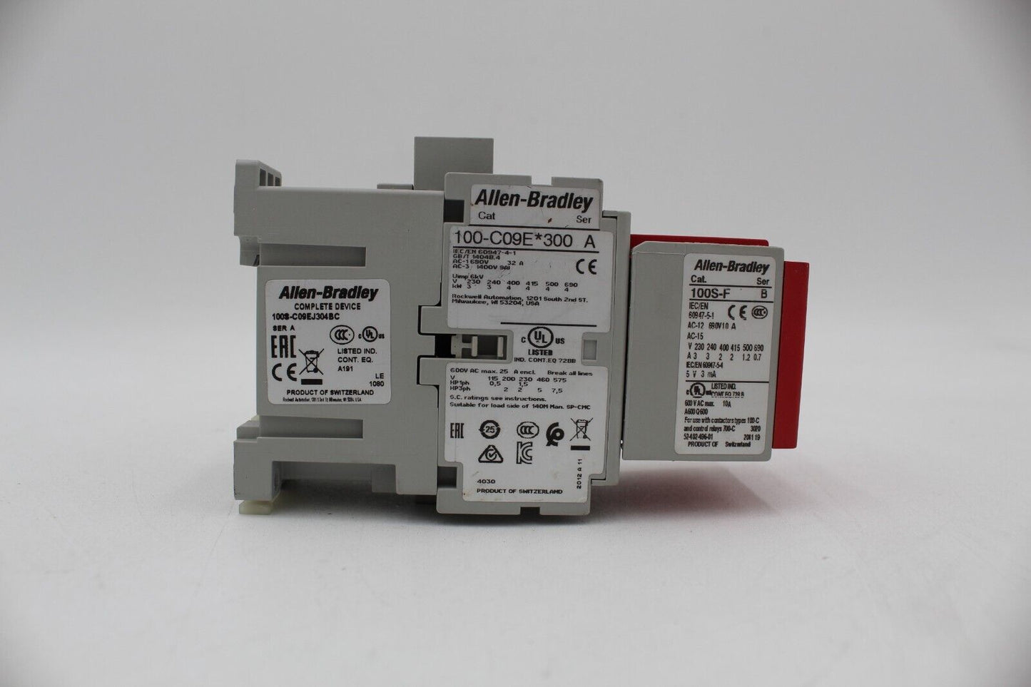 Allen-Bradley 100S-C09EJ304BC Complete Safety Contactor