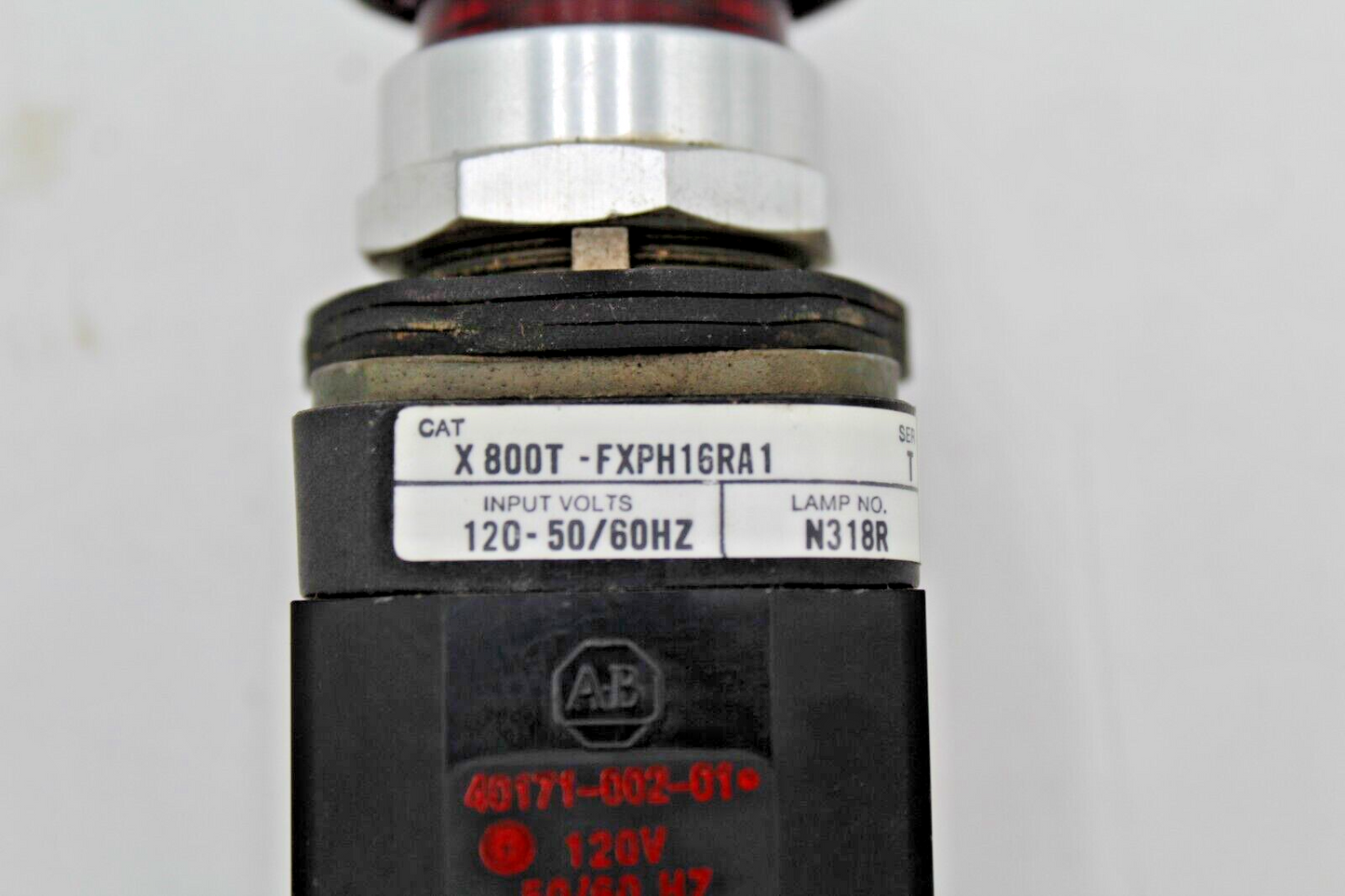 Allen Bradley X 800T-FXPH16RA1 E-Stop Push Button