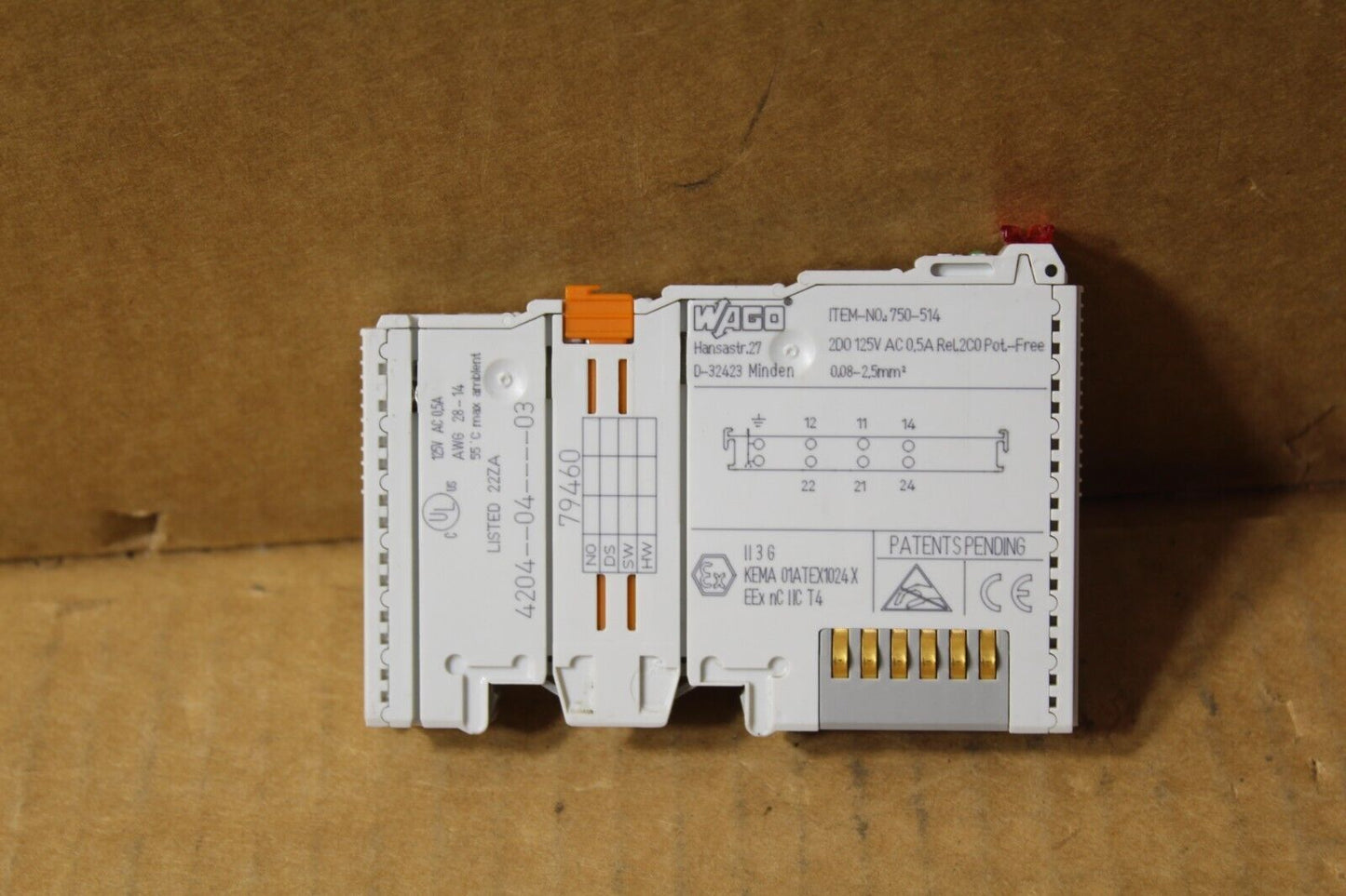 Wago 750-514 2 Channel Digital Output Module