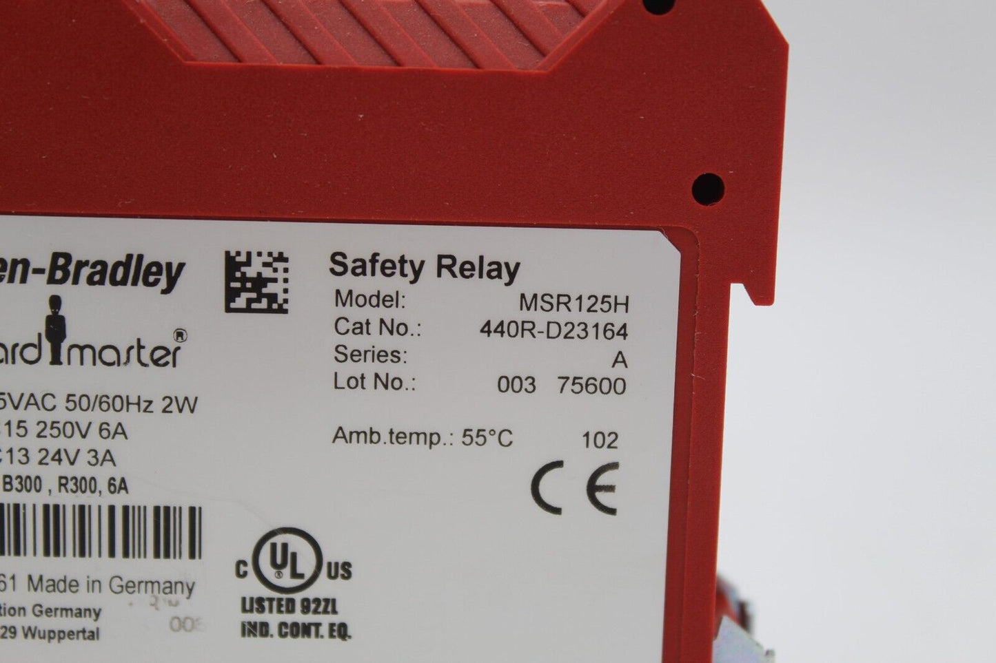 Allen-Bradley 440R-D23164 Safety Relay
