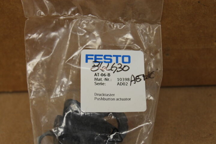 FESTO AT-06-B PUSH BUTTON ACTUATOR
