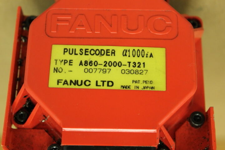 FANUC A06B-0216-B000#0100 MOTOR WITH A860-2000-T321 PULSE CODER