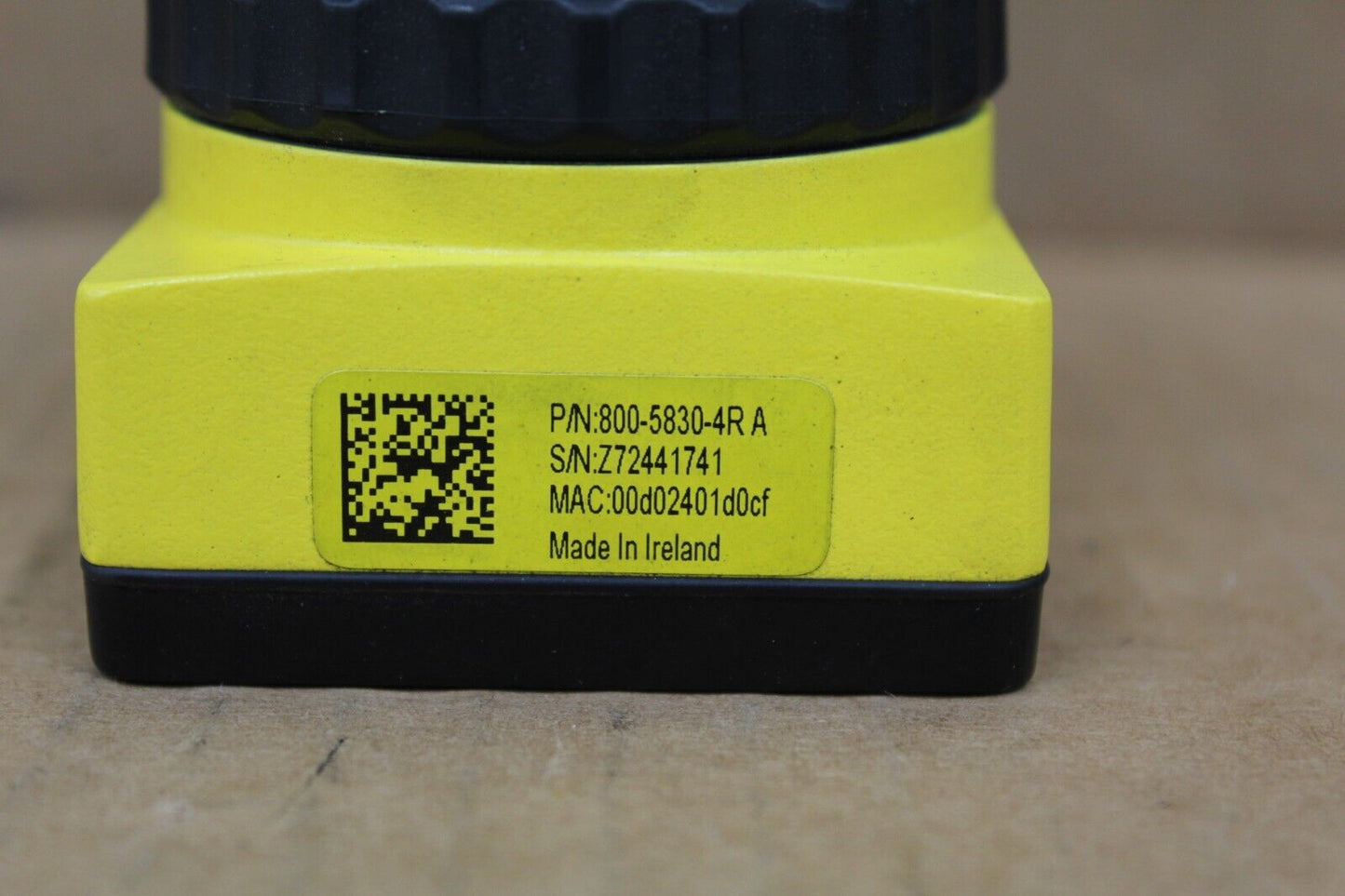 Cognex In-Sight 5403 Vision Camera 800-5830-4R w/ Computar 07C Lens