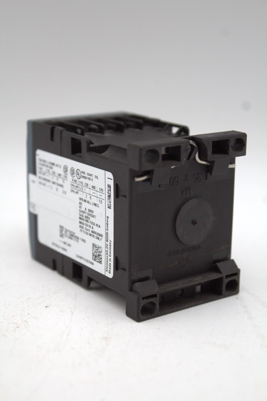 Siemens 3RT2016-1BB42 Contactor