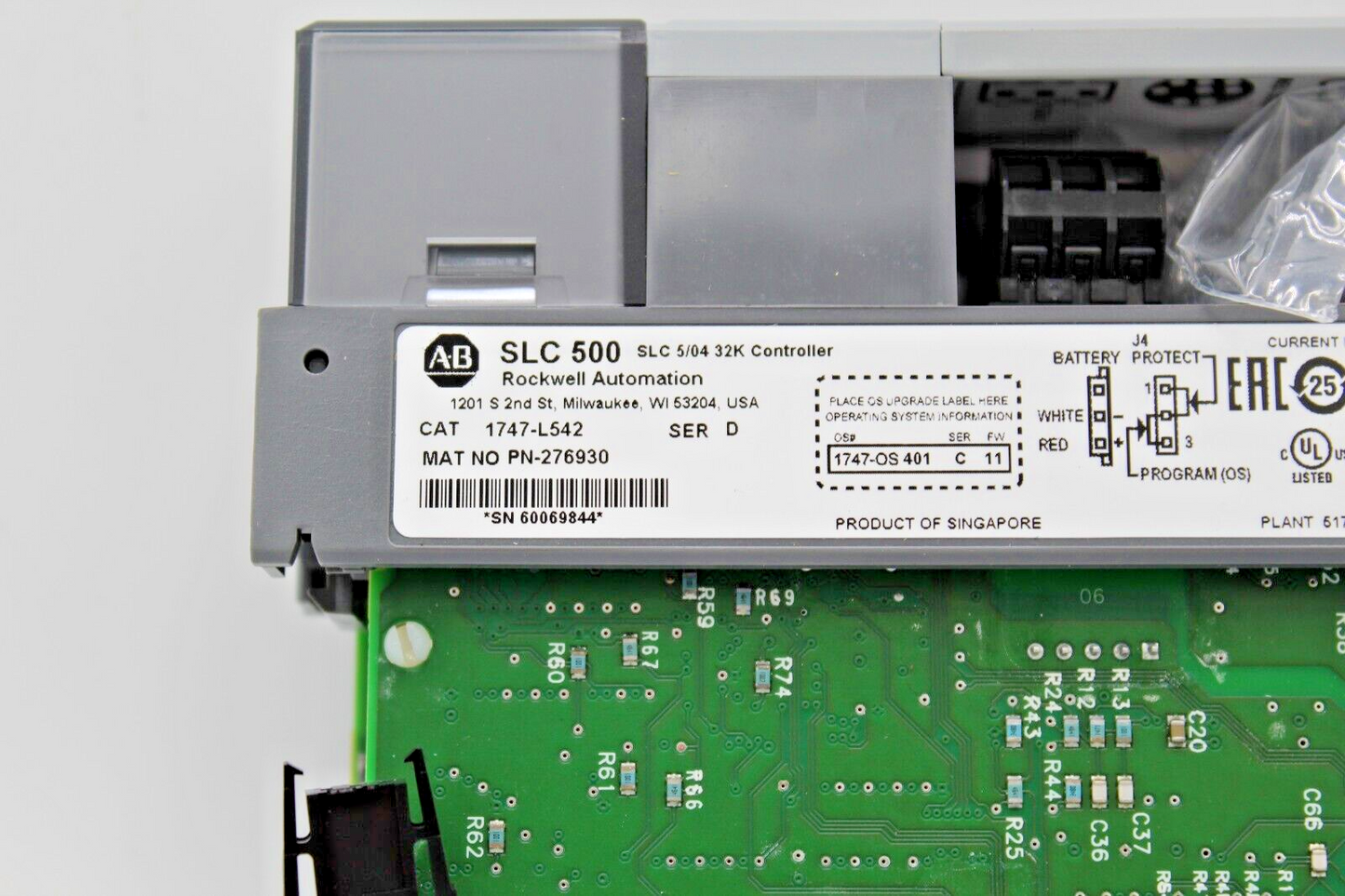 Allen-Bradley 1747-L542 SLC 500 Processor Module NNB