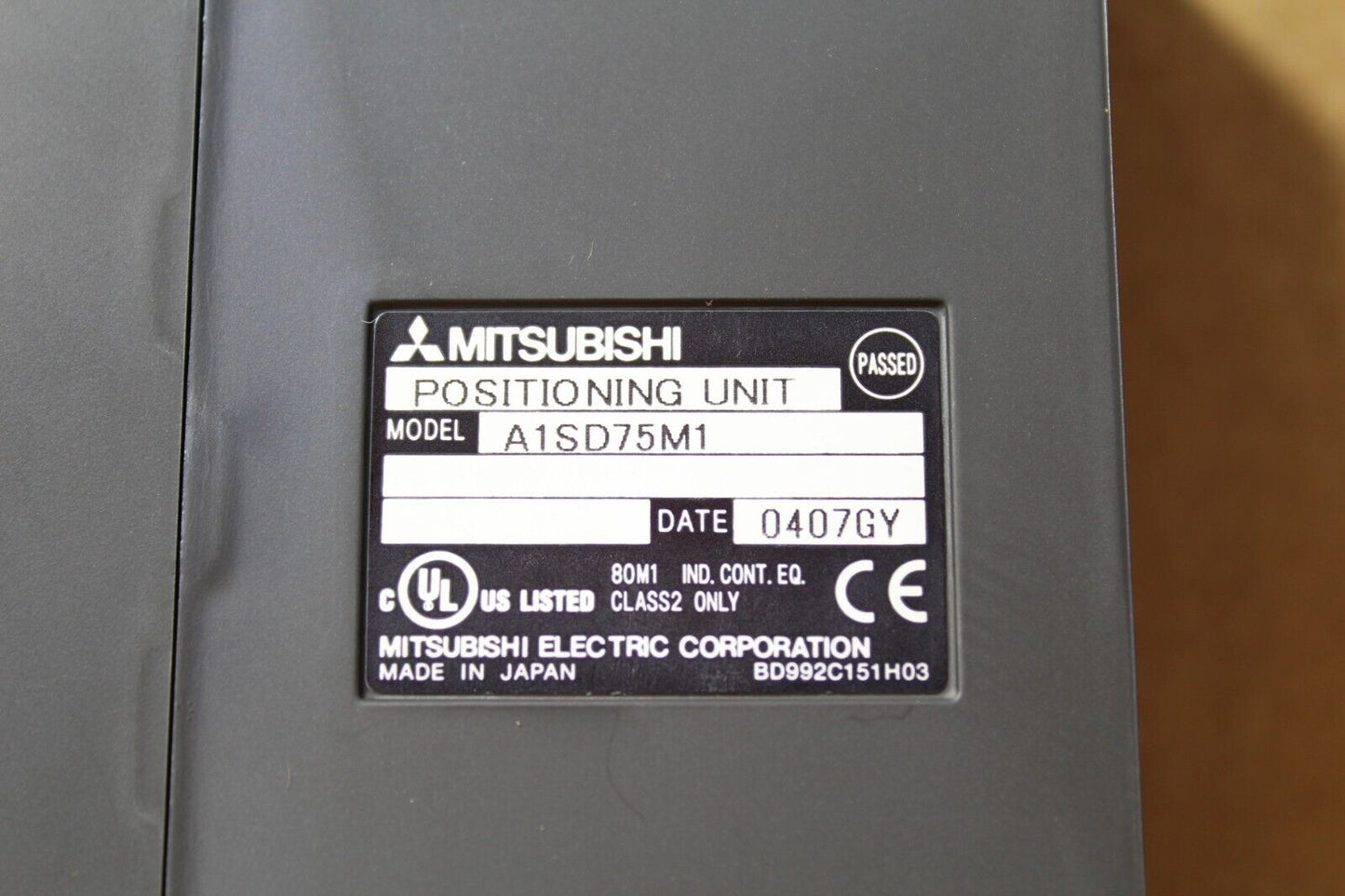 Mitsubishi A1SD75M1 Positioning Unit