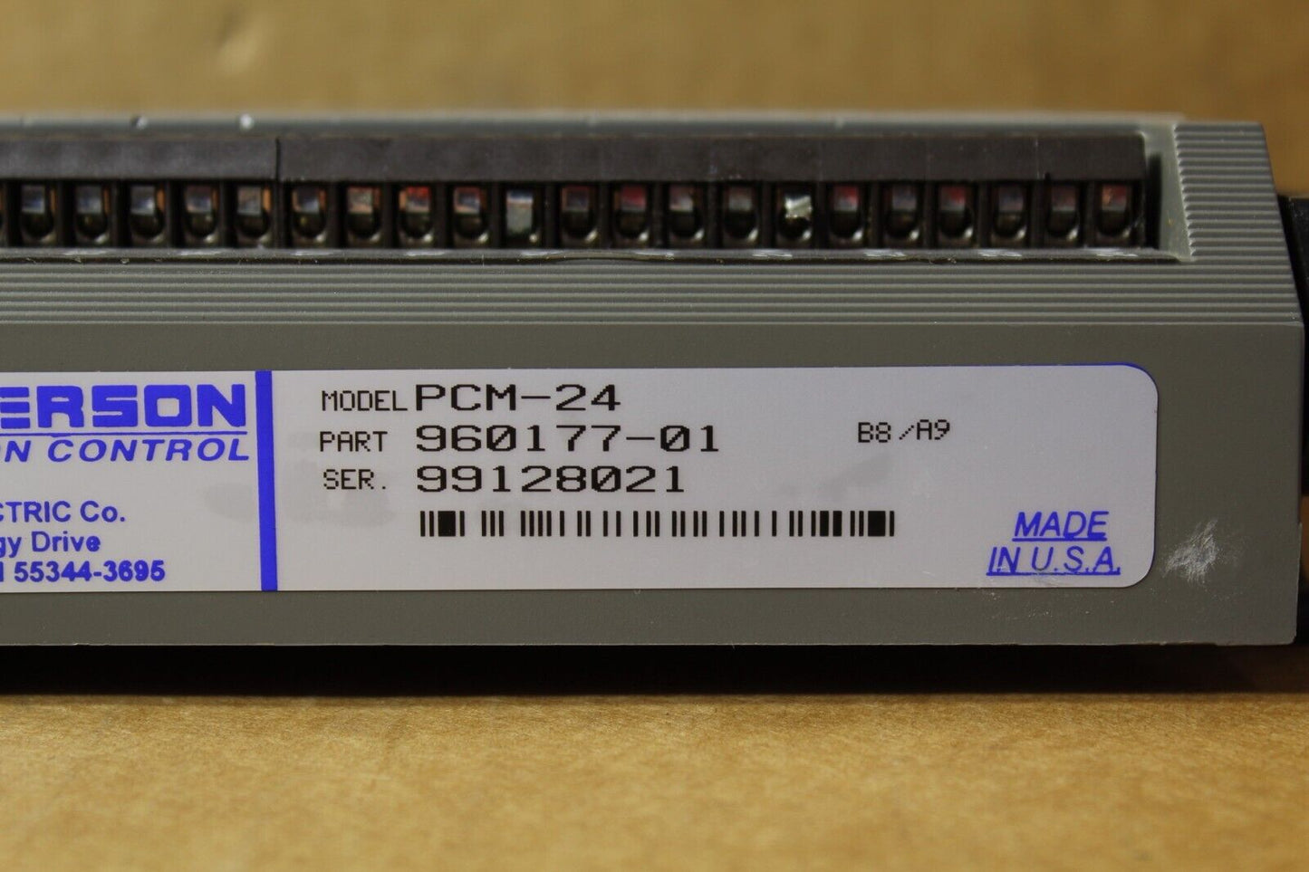 Emerson Motion Control PCM-24 960177-01 Press Feed Controller
