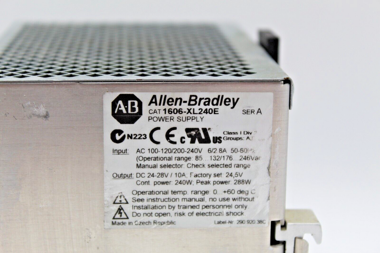 Allen-Bradley 1606-XL240E Power Supply (S)