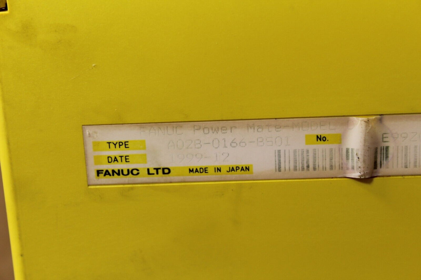 Fanuc A02B-0166-B501 PowerMate Controller