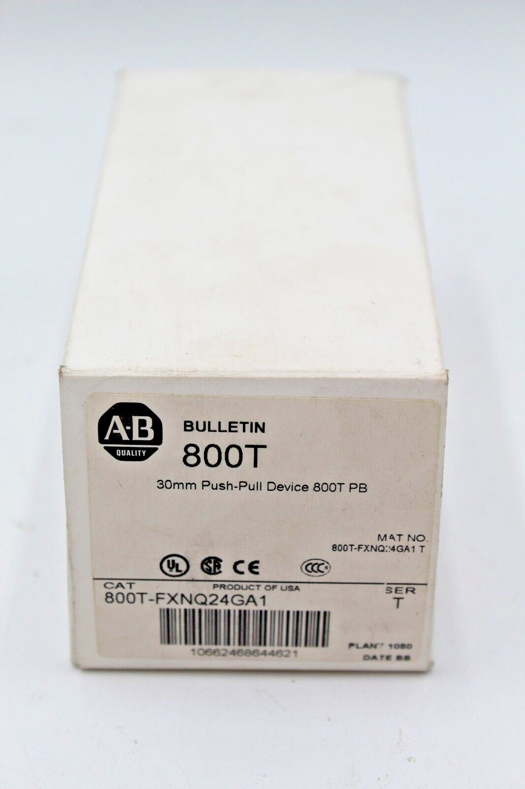 Allen-Bradley 800T-FXNQ24GA1 30mm Push-Pull Device