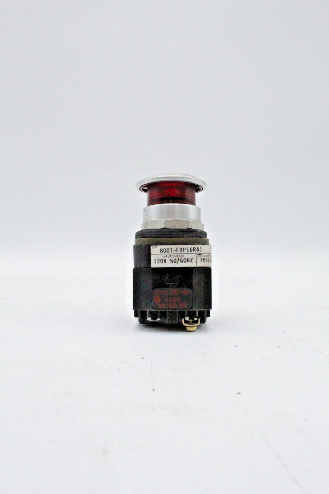 Allen-Bradley 800T-FXP16RA1 Red Illuminated Push/Pull Operator Switch