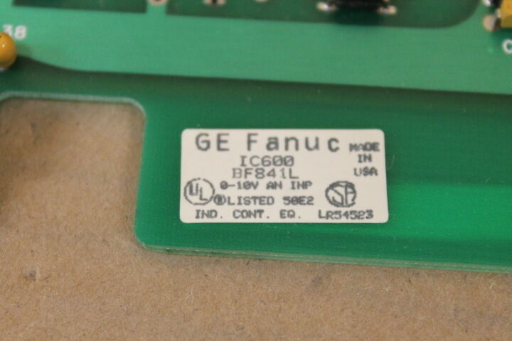 GE FANUC IC600BF841L ANALOG INPUT