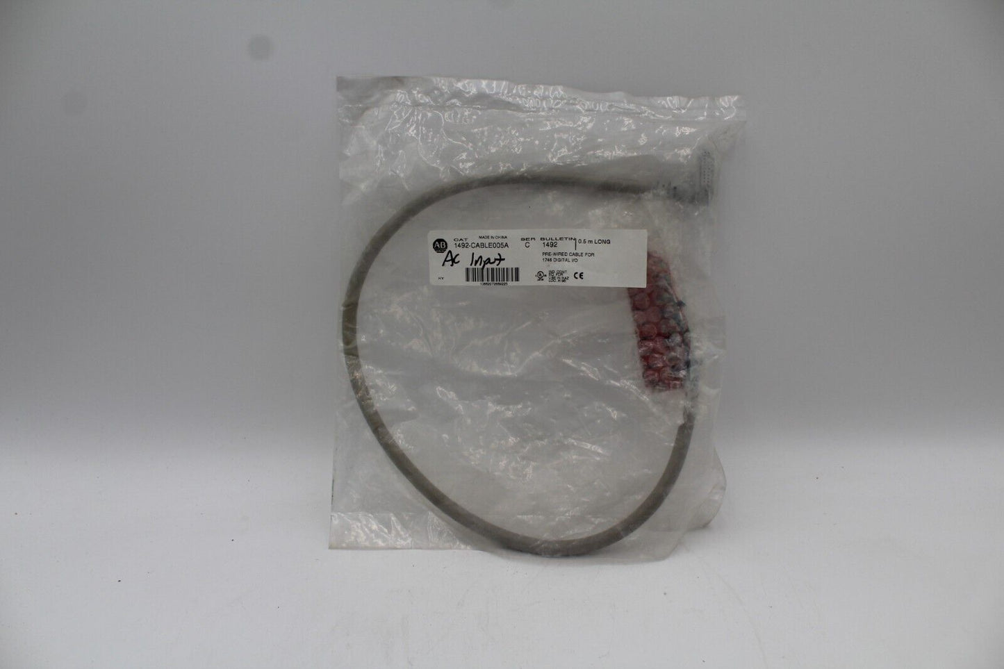 Allen-Bradley 1492-CABLE005A Pre-Wired Cable for 1746 Digital I/O