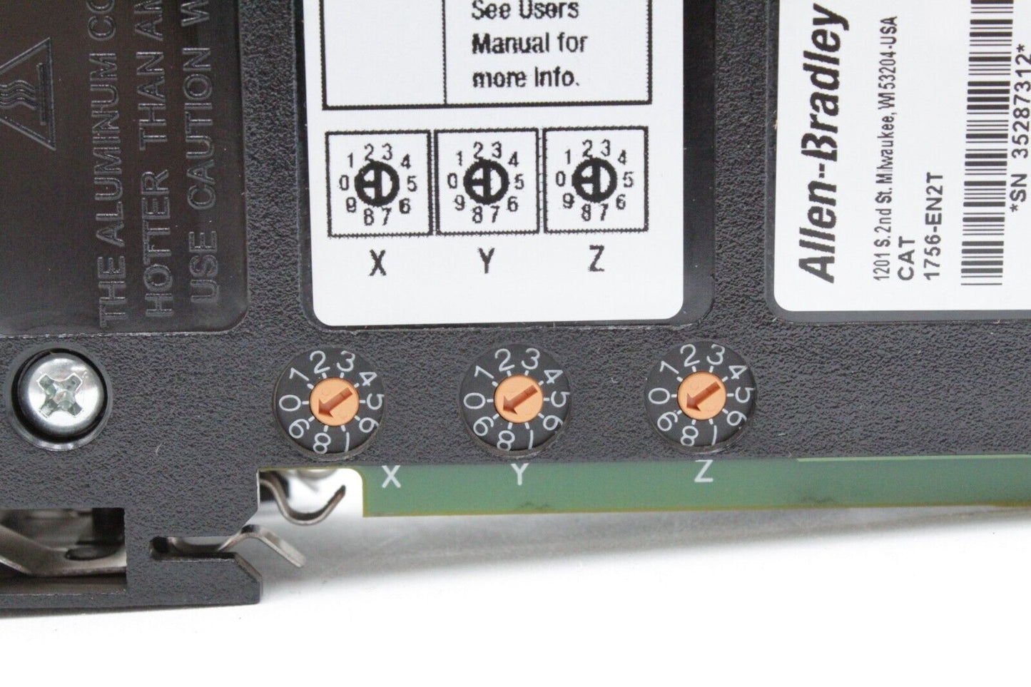 Allen-Bradley 1756-EN2T /D CLX HI Cap Enet/IP Module