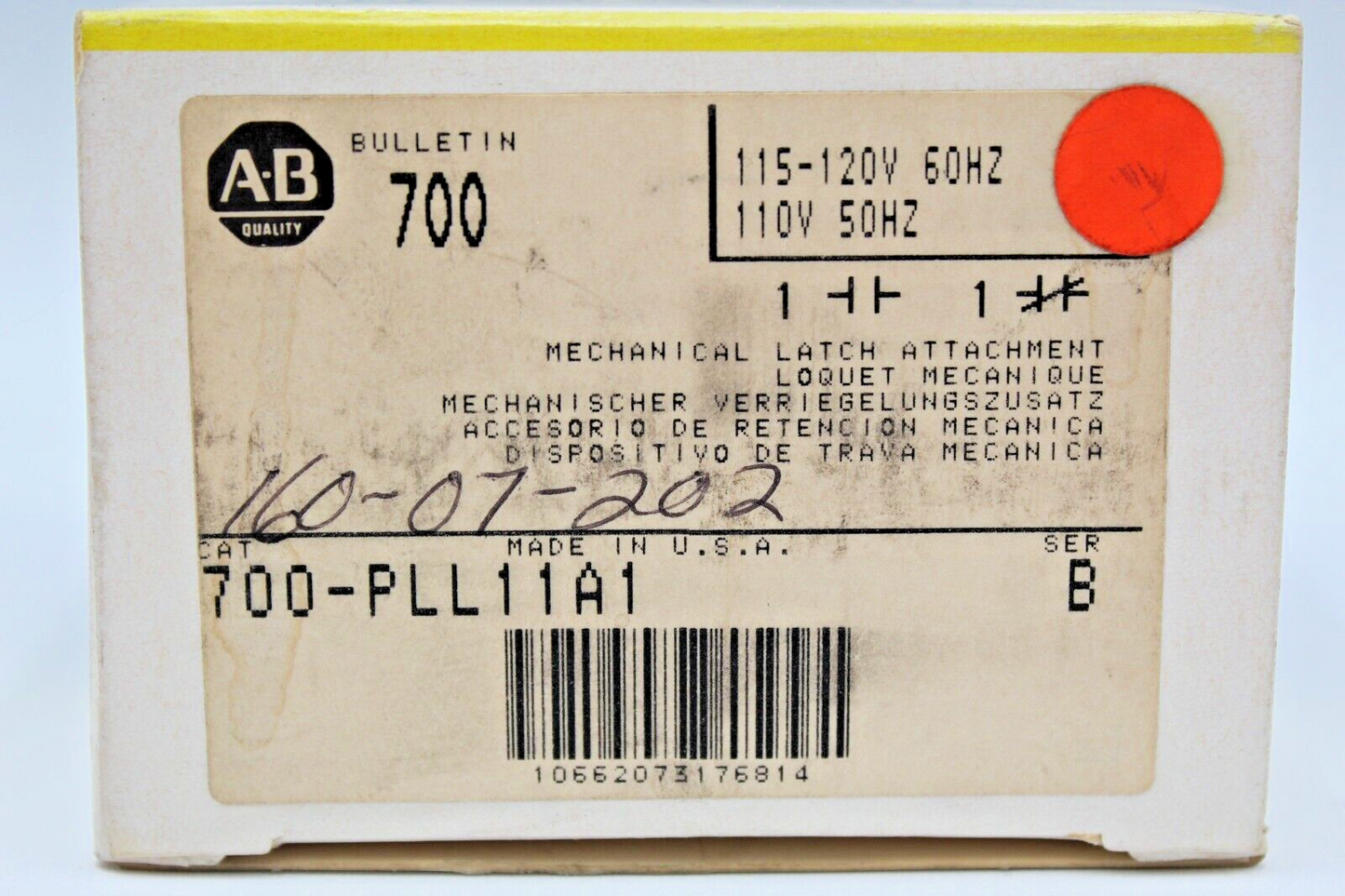 Allen Bradley 700-PLL11A1 Relay
