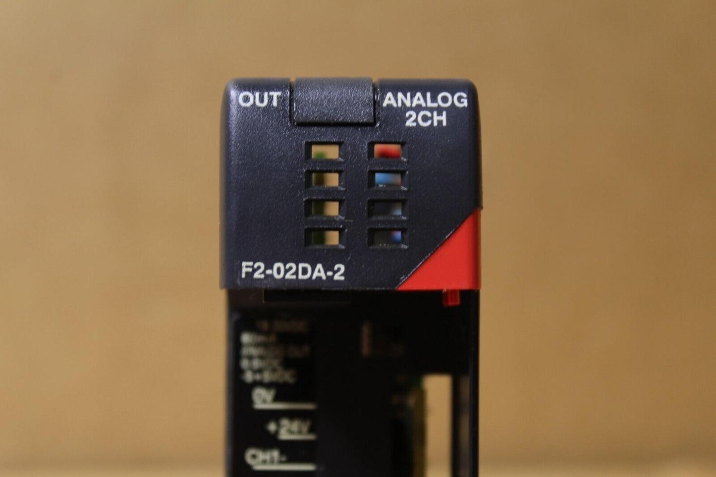 Automation Direct F2-02DA-2 Analog Output Module (No Cover or Wire Harness)