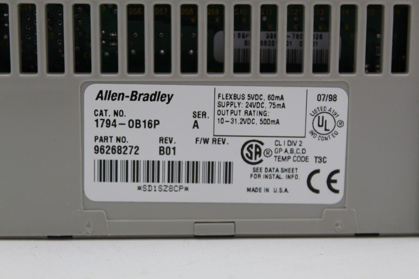 Allen-Bradley 1794-OB16P Flex I/O Output Module