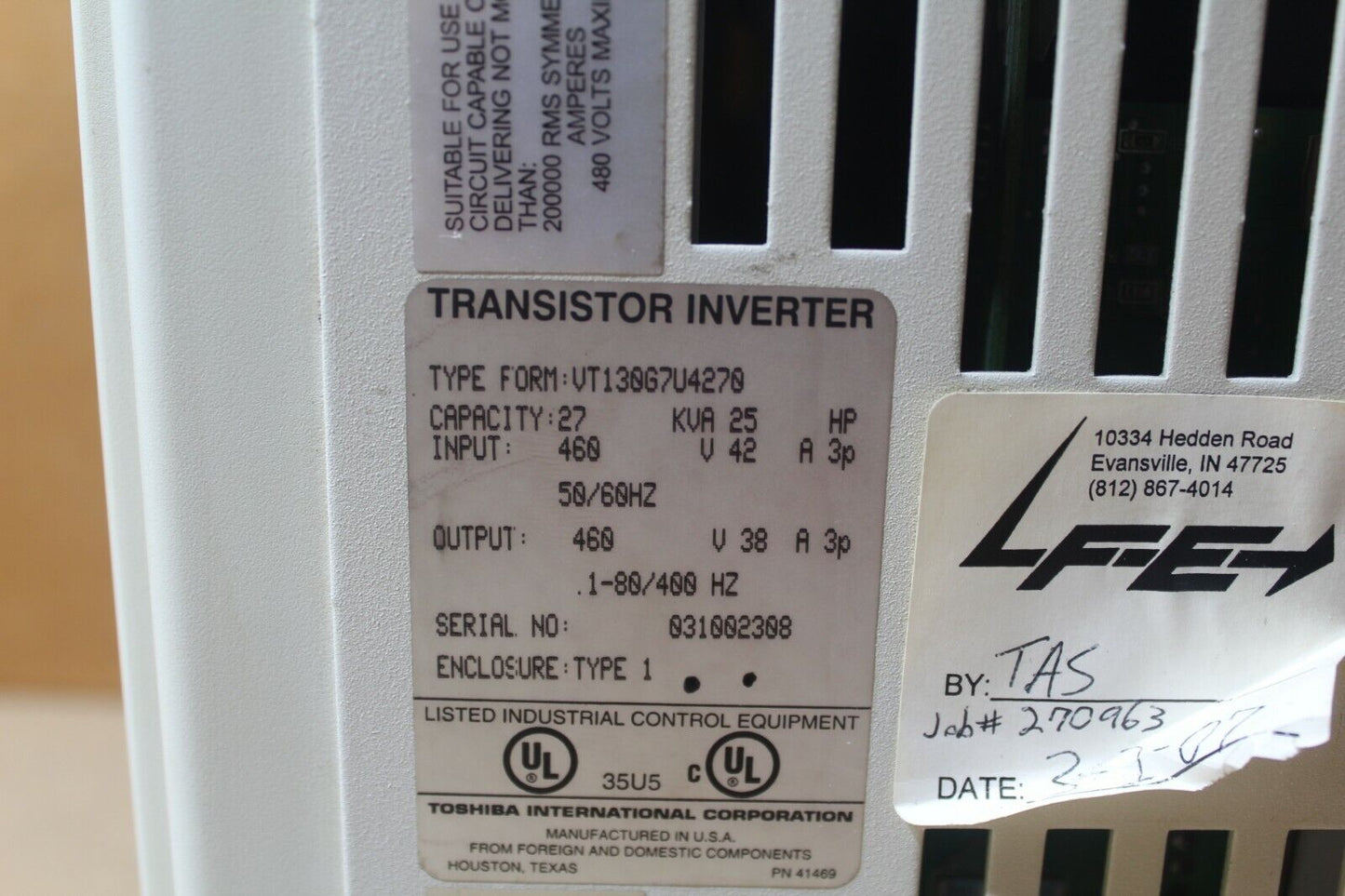 Toshiba VT130G7U4270