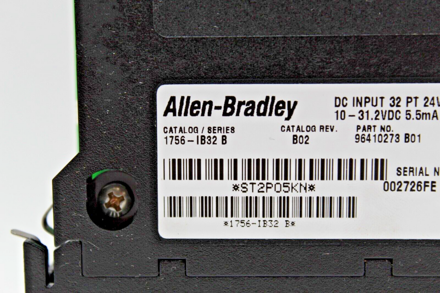 Allen-Bradley 1756-IB32 32 PT. DC Input Module (S)