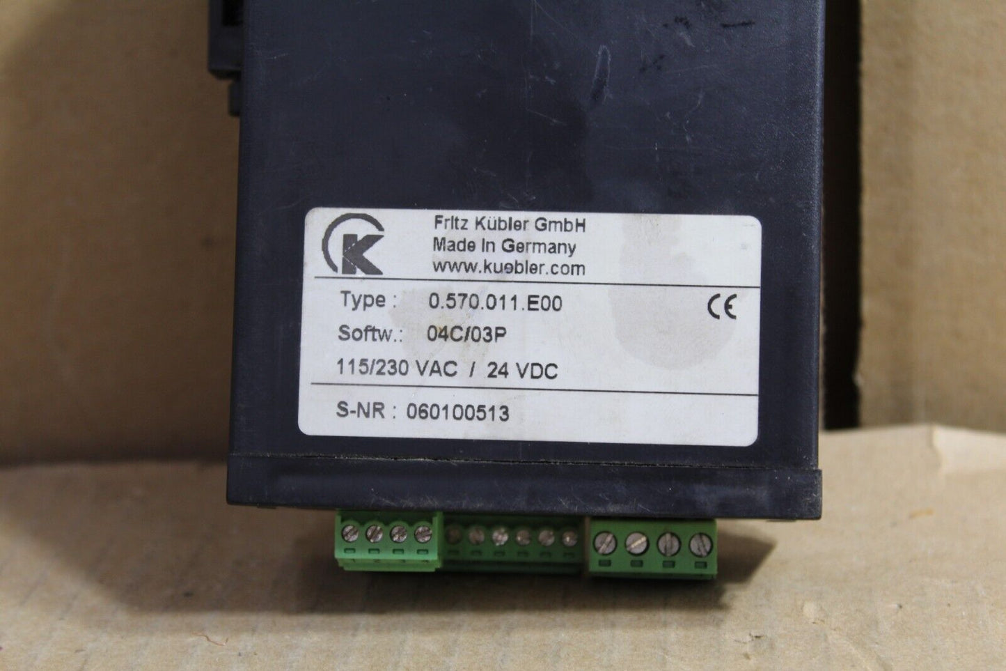 Kubler 0.570.011.E00 Position Preset Counter