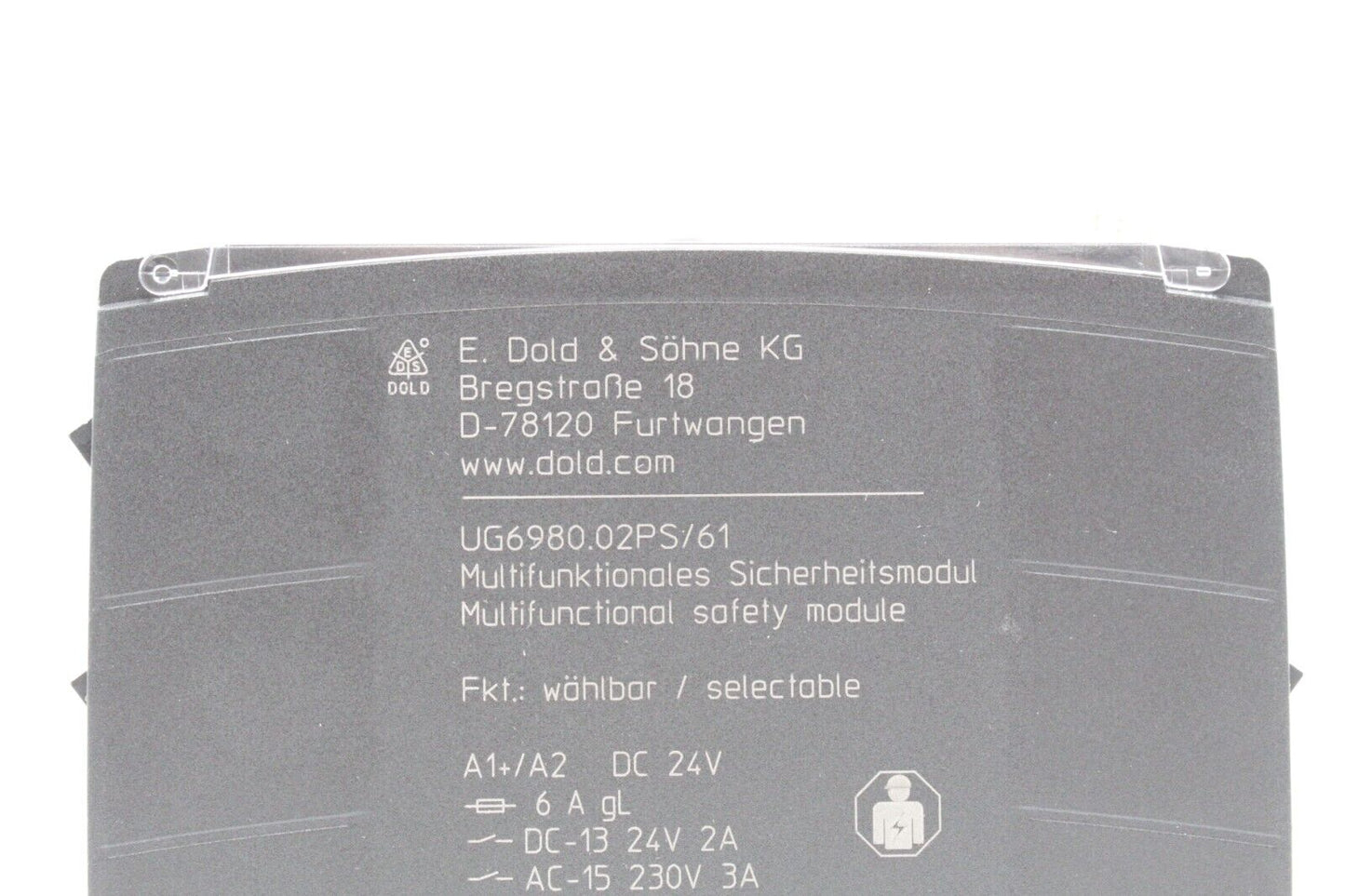 E. Dold & Sohne KG UG6980.02PS/61 Multifunctional Safety Module