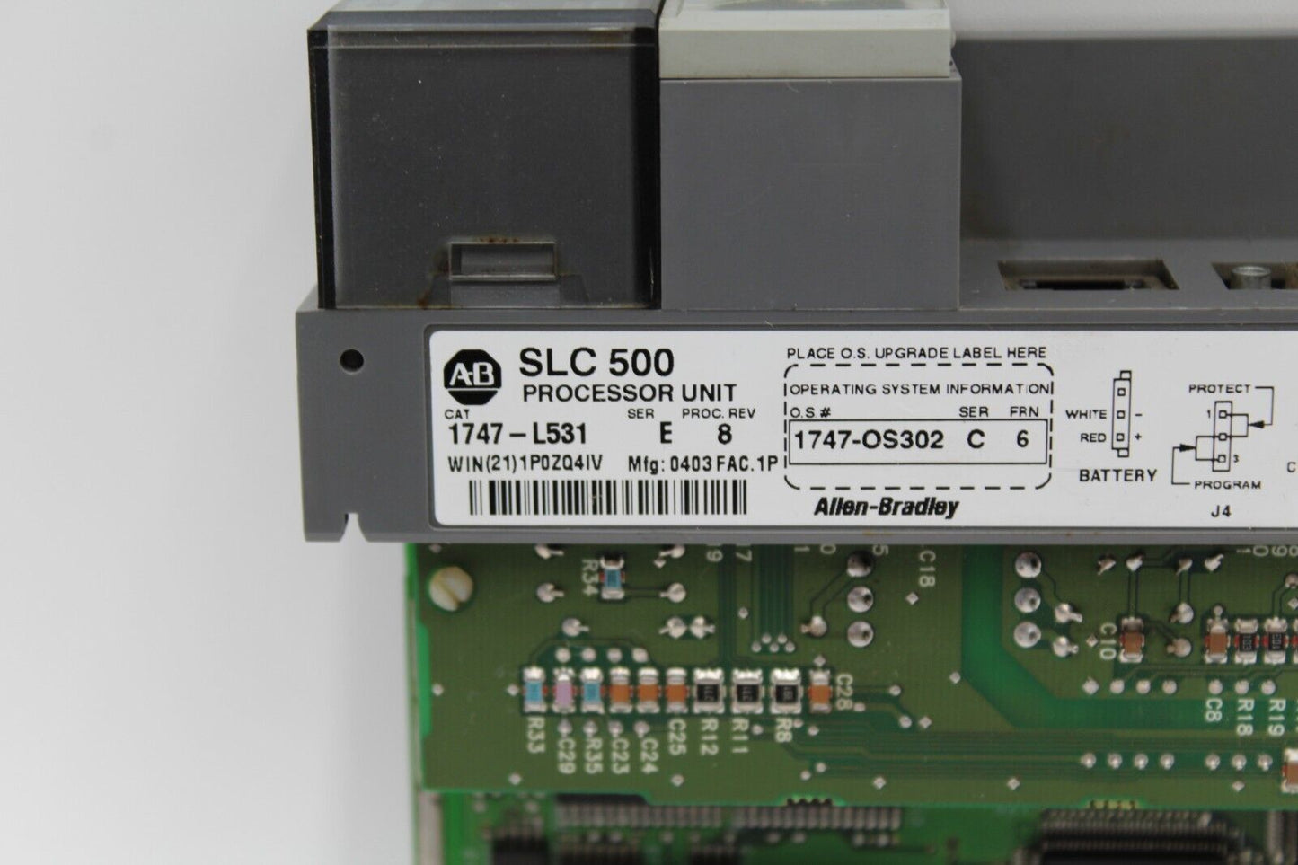 Allen-Bradley 1747-L531 SLC 500 Processor Unit *No Door*