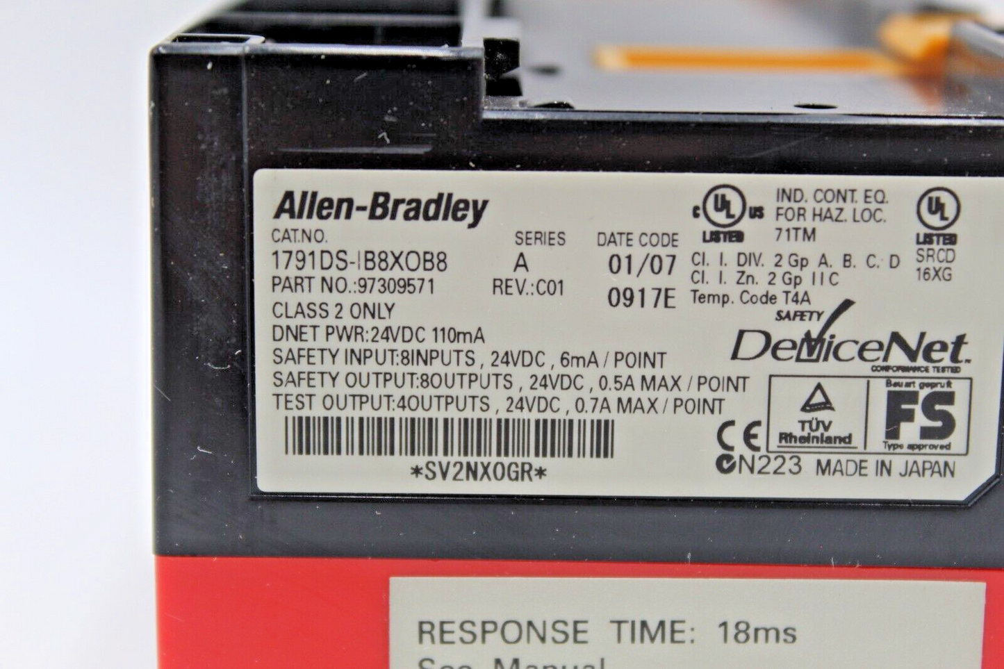 Allen-Bradley 1791DS-IB8XOB8 Compact Block I/O Module
