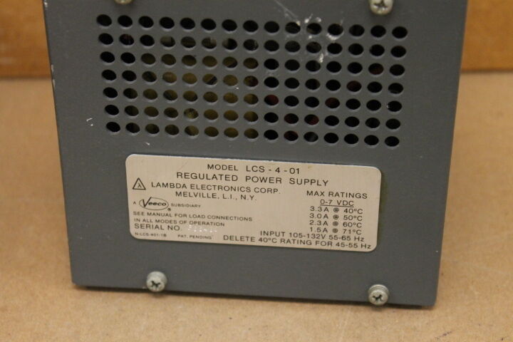 LAMBDA LCS-4-01 POWER SUPPLY