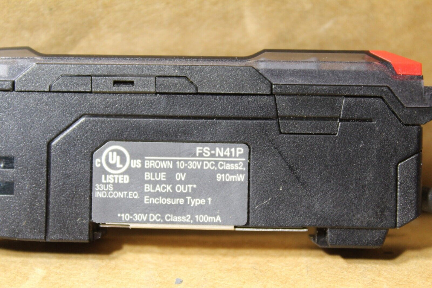 Keyence FS-N41P Fiber Amplifier Sensor