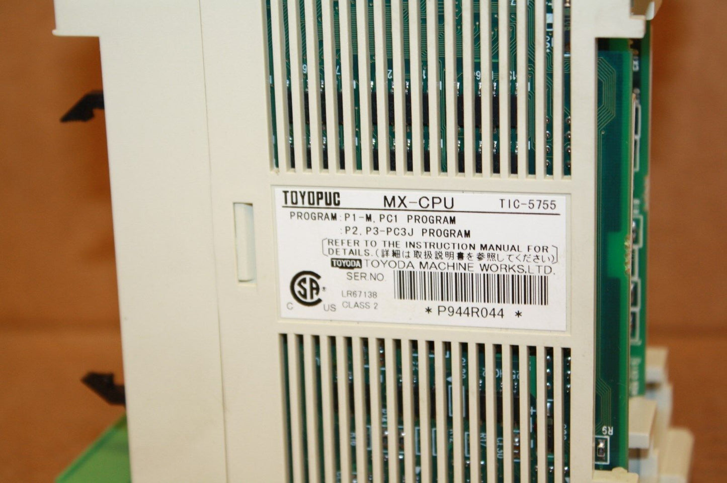 TOYOPUC TIC-5755 MX-CPU MODULE