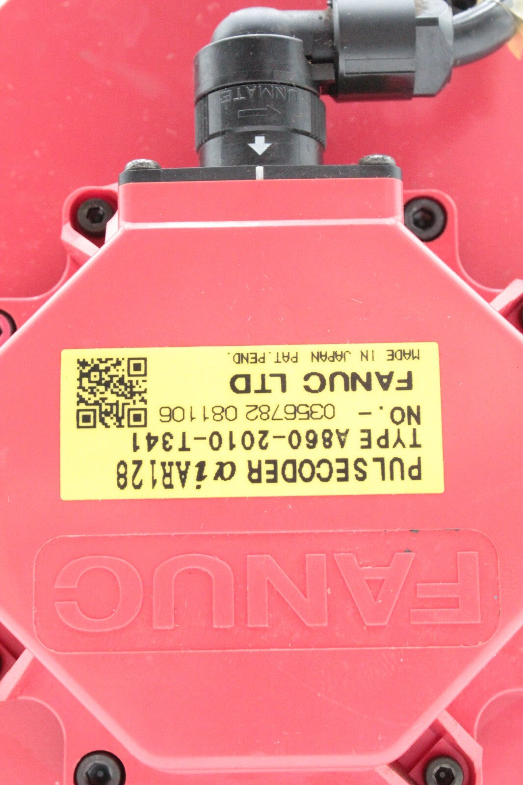 Fanuc A06B-0243-B705 Straight Shaft AC Servo Motor