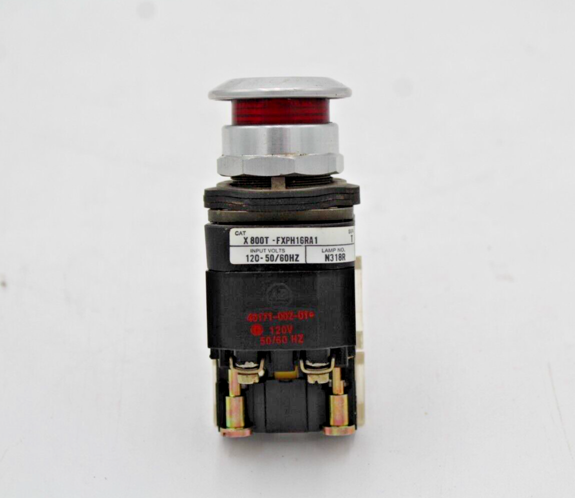 Allen Bradley X 800T-FXPH16RA1 E-Stop Push Button