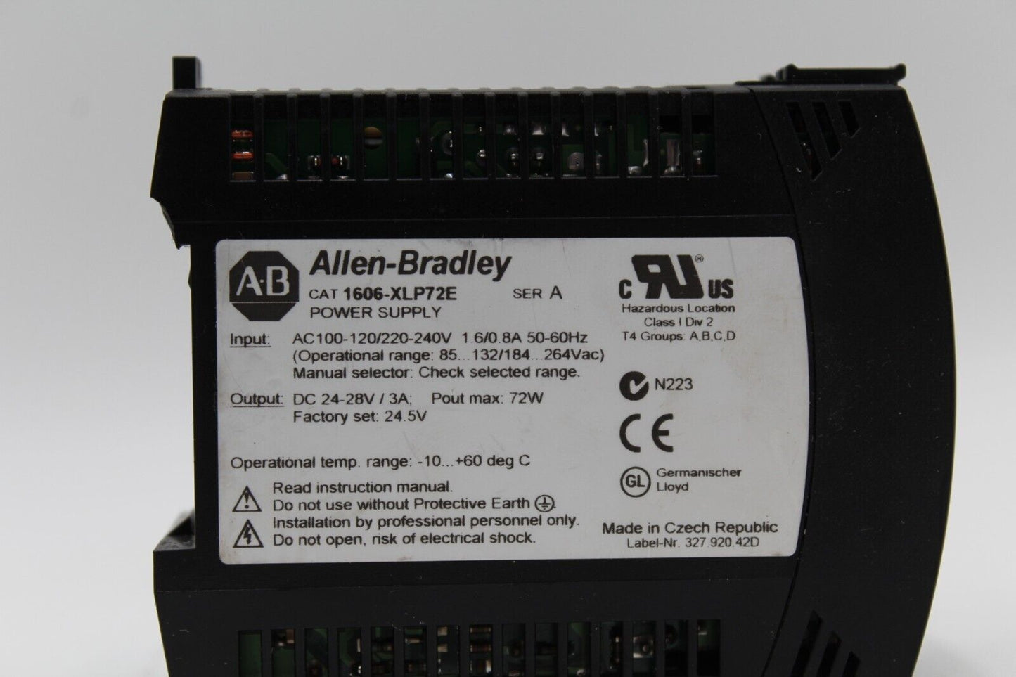 Allen-Bradley 1606-XLP72E Power Supply