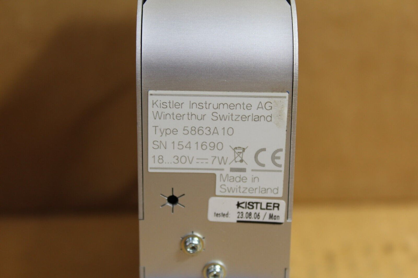 Kistler Instruments 5863A10 Control Monitor