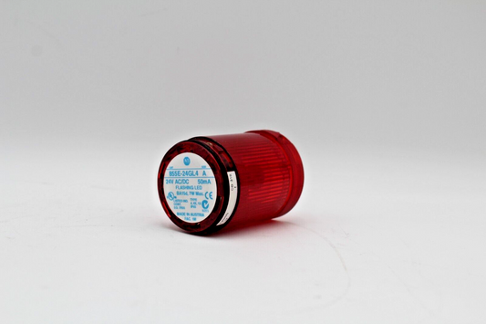 Allen Bradley 855E-24GL4 Series A Red LED Flashing Indicator Light