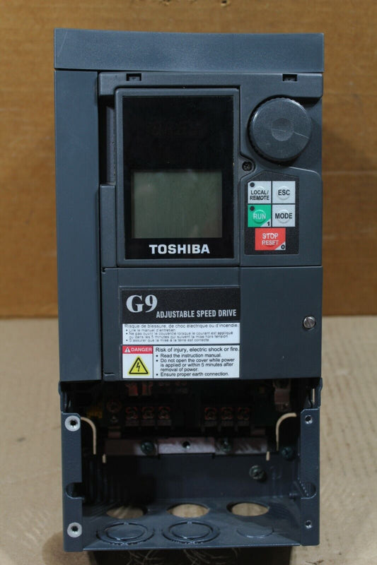 Toshiba VT130G9U4055 Transistor Inverter Missing Wiring Harness Cover*