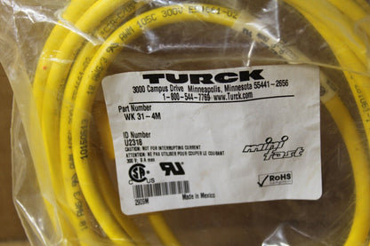 Turck WK31-4M Minifast Cordset