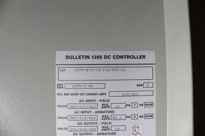 Allen Bradley 1395-B74-C2-P10-P51-X1 Drive